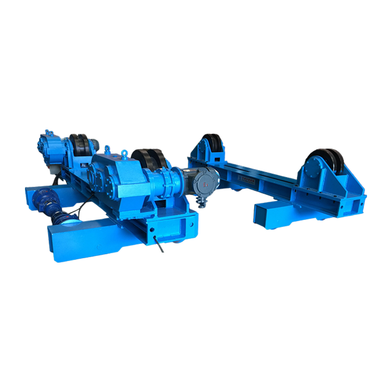 دوار لحام قابل للتعديل 40T مع حركة مدارية يدوية وبكرات أخدود إضافية